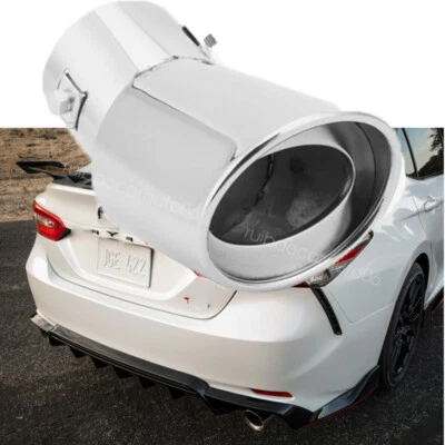 Pipes Exhaust Muffler  For Toyota Camry 1.5" to 2.1" Tail Throat Stainless Steel Foto 1 de 4