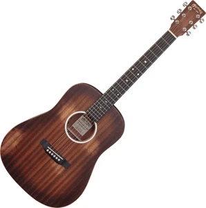 DREADNOUGHT JUNIOR STREET MASTER MARTIN DJR-10E-STR ACOUSTIC ELECTRO GUITAR - Picture 1 of 8