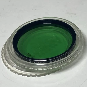 VTG Japan Made Light Green 2X (X-1) 48mm Lens Filter Threaded With Case - Picture 1 of 8