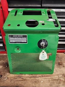 John Deere OEM 316 318 Center Operator Pedestal Dash Console with Key & Cylinder - Picture 1 of 4