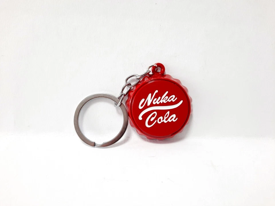 Fallout 4 New Vegas Nuka Cola Schlüsselanhänger mit Flaschenöffner Neu - Bild 1 von 2