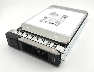 Dell XXFFG 14TB 12G SAS 7.2K rpm LFF (3.5-inch) Hard Drive - 3 Year Warranty - Image 1 of 3