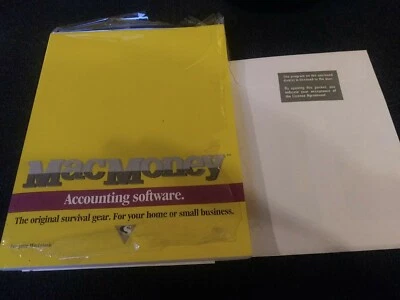 Mac Money Software Vintage Floppy Disk 3.5 (Sealed Disk) - Image 1 of 3