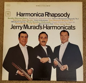 1965 Jerry Murad's Harmonicats Vinyl LP "Harmonica Rhapsody", CS 9141, Columbia - Imagen 1 de 9