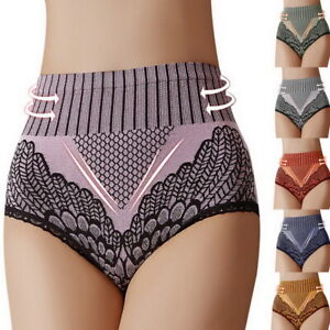 Women Magic High-Waist Slimming.Knickers Briefs Firm Tummy-Control Underwear 3XL