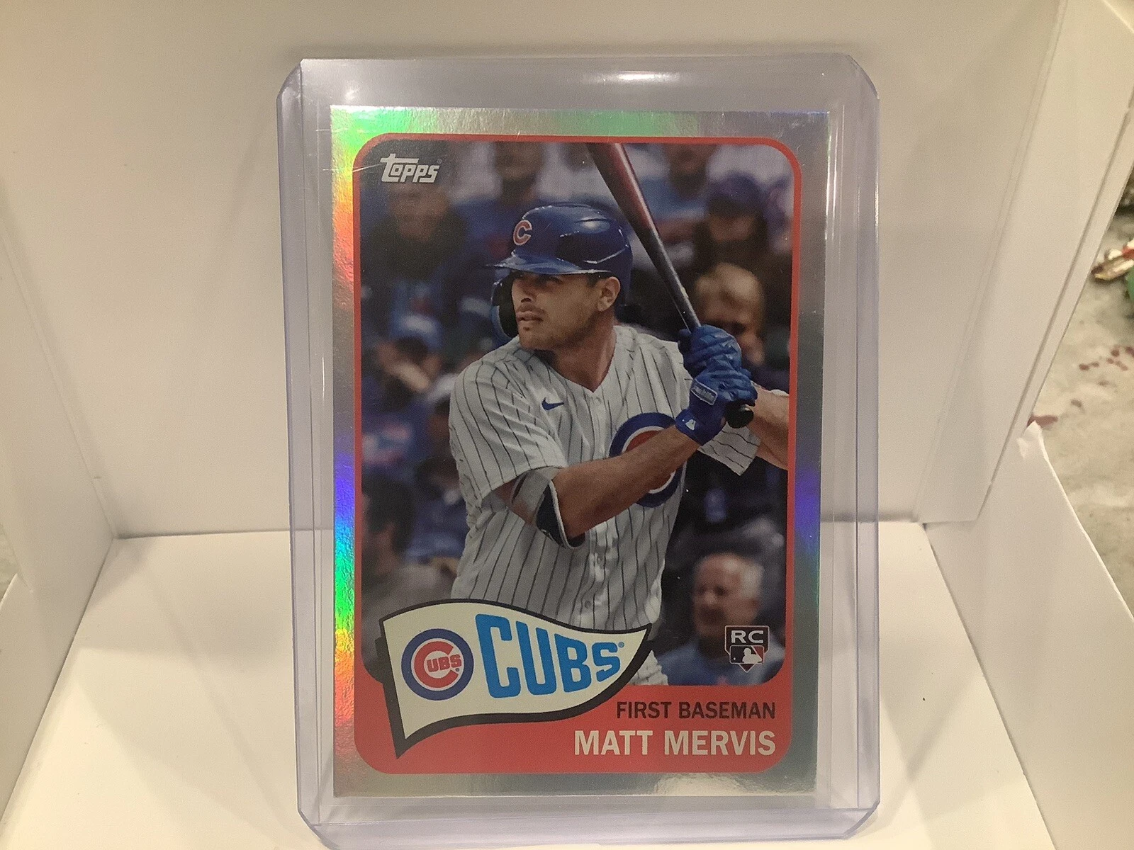 2023 Topps Archives - 1965 Topps Rainbow Foil #187 Matt Mervis /199 (RC)