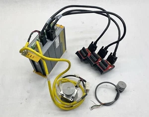 Parker Compax3 AC Servo Drive CP*C3-CSU-14411 w/ BE231DJ-NLCN Motor + Extra - Picture 1 of 8