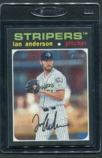 2020 Topps Heritage Minor League Flip Stock Ian Anderson #21 Braves
