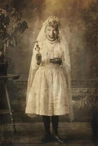 Odd, Creepy, Scary, Unique Vintage Historic Reproduction Photo 74 - Picture 1 of 3