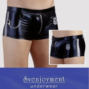 Svenj. Erotik Premium Line Wetlook Master Pants Hipster eng Zip in S M L XL - Bild 1 von 9
