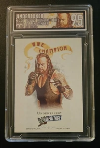 EGC 9.5 ▪︎ Undertaker #4/6 ▪︎ 2007 Topps Heritage III WWE: Tin Lid Bonus - Picture 1 of 2