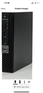 Dell OptiPlex 3040 Micro Desktop Computer Intel i3 8GB RAM 128GB SSD - Bild 1 von 3