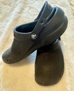 Crocs Unisex Adult Classic Slip-On Lightweight Clogs W Heel Strap Sz W 8 - M 6 - Picture 1 of 4