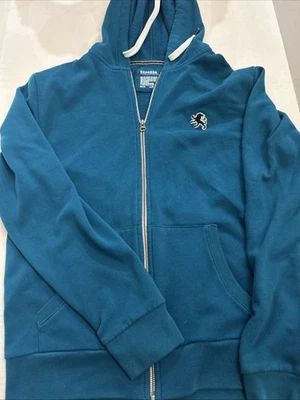 Sudadera con Capucha Express Para Hombre Azul Cremallera Completa Talla L Athlesiure Con Capucha Foto 1 de 4