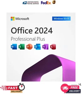 MS Office 2024 Professional Plus Retail 1PC Windows Klucz produktu z USB - Zdjęcie 1 z 1