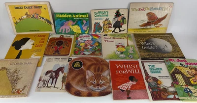 Vintage Children’s Picture Book Lot 18 Rand McNally, Golden, Keats, Hillert, - Image 1 of 4