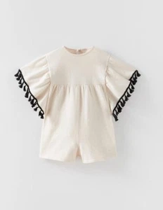 ZARA Boho Girls Romper 4-5yr  - Picture 1 of 8