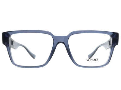 Monturas de gafas Versace MOD.3346 5292 transparente azul rectángulo 55-16-140 Foto 1 de 4
