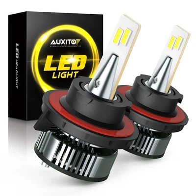 AUXITO H13 9008 LED Headlight Bulb HID Kit 24000LM 6500K Dual High Low Beam EXC - Image 1 of 4