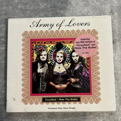 Crucified [Single] by Army of Lovers (CD, 1992, Giant (USA)) NEW /  SEALED Foto 1 de 4