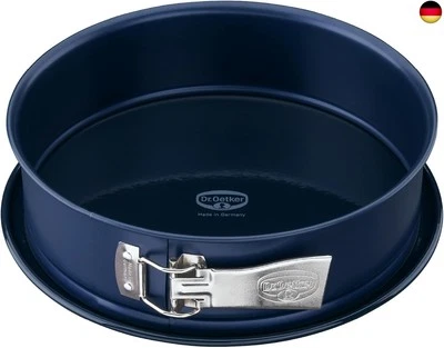 Dr. Oetker Springform Ø 26 cm Back-Liebe Emaille ? Runde Backform mit schnitt-  - Bild 1 von 4