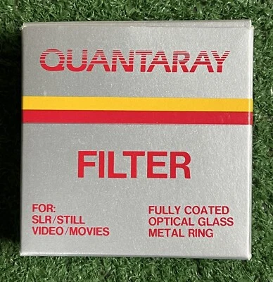 Quantaray 52 mm 1A (Skylight) Screw-In Filter  Made in Japan (U-84) - Image 1 of 4