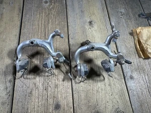 Shimano 600 Brakeset Front & Rear Brakes Japan USED Vintage Road Bike Bicycle - Picture 1 of 13