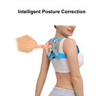 Posture Corrector Trainer Sensor Reminder Back Brace Straightener (S Blue) DE