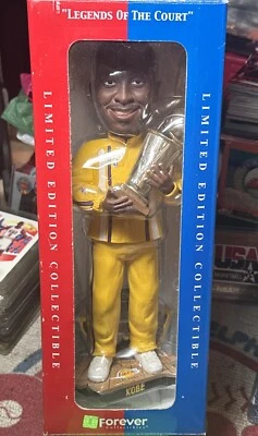 2002 KOBE BRYANT Legends of The Court Bobblehead Lakers Champion- NIB - Image 1 of 4