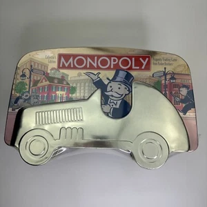 Parker Brothers Monopoly Spiel Collector's Edition 2001 geprägtes Auto Dose versiegelt - Bild 1 von 2