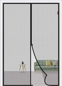 Pantalla Magnética Puerta Ajuste Tamaño 48 X 80 Pulgadas, Pantalla Tamaño 50" X 81" Fuerte Ma - Imagen 1 de 12