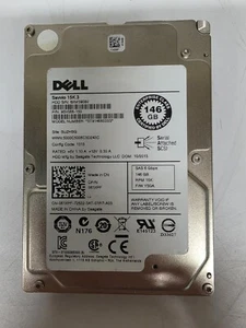 Dell 2.5" 146GB SAS Hard Drive, 15kRPM, 6GBps, ST9146853SS - Afbeelding 1 van 3