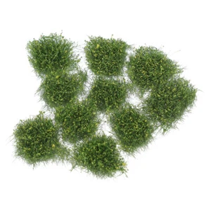10 Pcs Sand Table Model Grass Decor Train Accessories Micro Scene - Picture 1 of 12