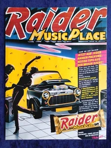 Raider Riegel originale Werbung aus 1986 - Bild 1 von 1