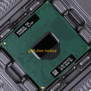 Original Intel Pentium M 750 1.86 GHz Single-Core (RH80536GE0362M) Processor CPU - Bild 1 von 1