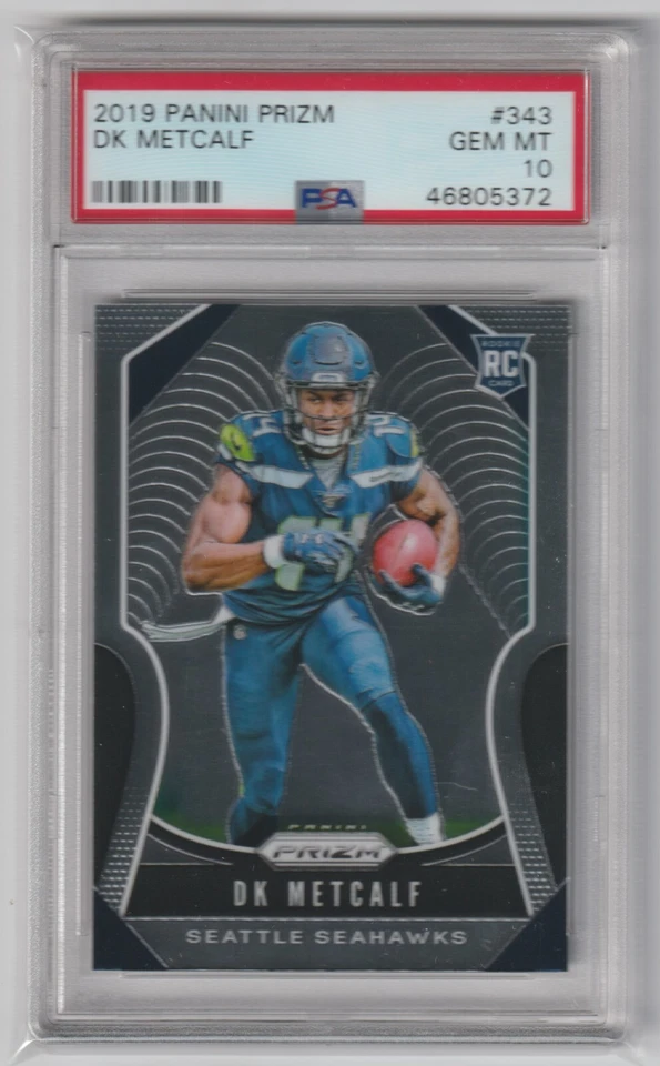 2019 NFL Prizm DK Metcalf RC PSA 10 - image 1 of 1