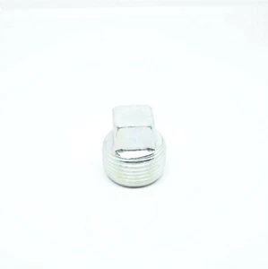 Steel Square Head 3/4" Male Npt Pipe Plug Bung Fitting Mip Mpt Fuel, Oil, Gas - Picture 1 of 6