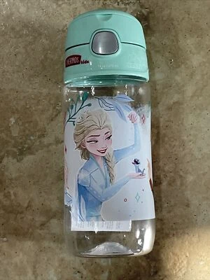 Botella de agua Elsa Frozen Disney 16 OZ botella princesa con caño termo niños Foto 1 de 4