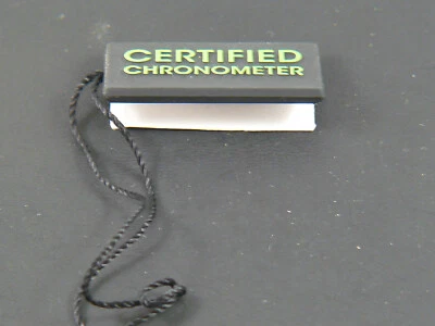 Certina tag label etiquette DS PODIUM GMT C034.455.16.087.01 collector's item - Image 1 of 2