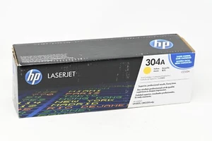 HP 304A Yellow LaserJet Toner Cartridge Color CC533A - Picture 1 of 1