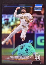 2022 Stadium Club Chrome Base Blue #6 Fernando Tatis Jr. /199 - San Diego Padres