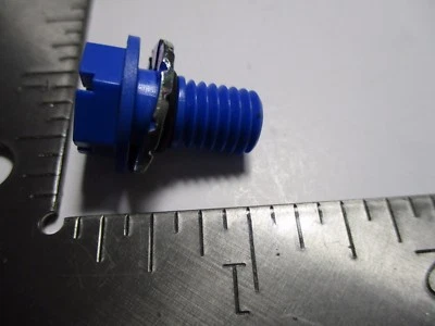 PORSCHE 924S 944 944 TURBO 951  944S2 968 BLUE RADIATOR DRAIN PLUG NEW GENUINE  - Image 1 of 4