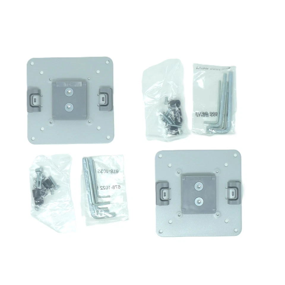 Humanscale VESA Mounting Plate NEW 2 Pack 1214A w/ Mount Kit 100mm 75mm Pattern - Image 1 of 2