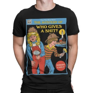 Who Gives a Sh*t Bold 90s Statement T Shirt #SR#T433 - Picture 1 of 23