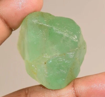 100% Natural Verde Colombia Esmeralda Fluorita 287.5 CT Muestra Faceta Áspera Foto 1 de 4