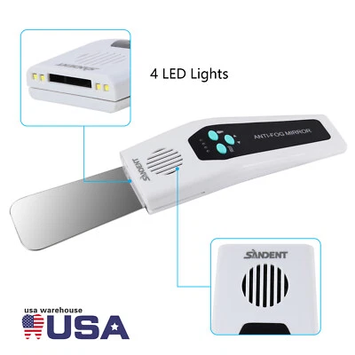 Dental LED Automatic Anti-fog Mirrors for oral photography Reflector Defog Kit - Image 1 of 4