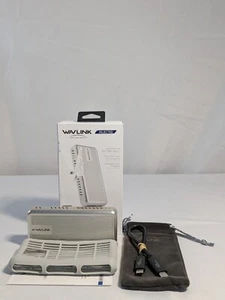 Wavlink WL-ST401C Silver USB 4 PCIe NVMe SSD Enclosure With Silicone Case - Picture 1 of 13
