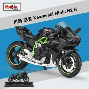 Maisto 1:18 Kawasaki Ninja H2R Motorcycle Bike Model New in Box - Picture 1 of 6