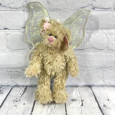 Ty  Beanie Baby RAFAELLA Fairy Teddy Bear Angel Alla Flutter 1993 Vintage - Image 1 of 4