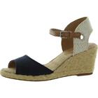 Lucky Brand Womens Kenadee Taupe Wedge Sandals Shoes 6 Medium (B,M) BHFO 3672